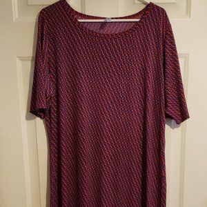 Lularoe Julia Dress, 3XL